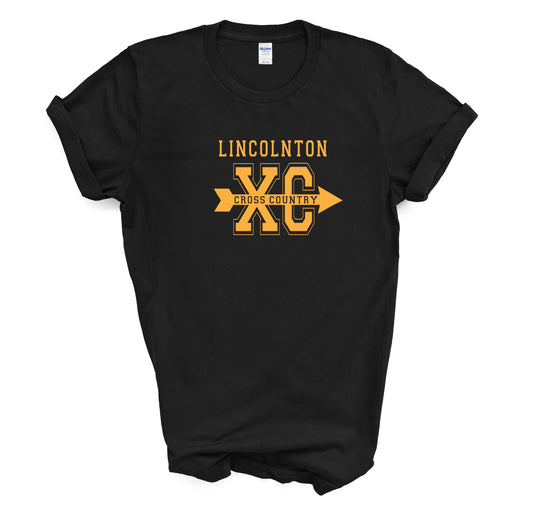 Lincolnton Cross Country - Short Sleeve Tee