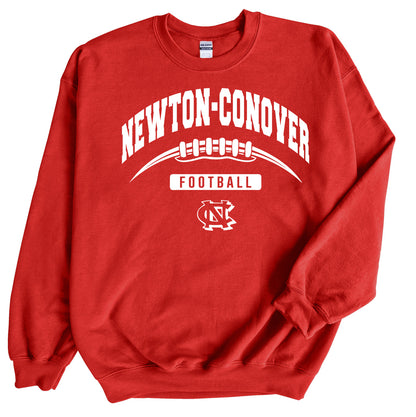 Newton Conover Football - Crewneck Sweatshirt