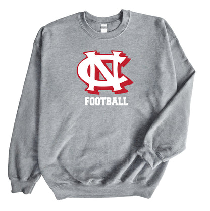 Newton Conover Football - Crewneck Sweatshirt