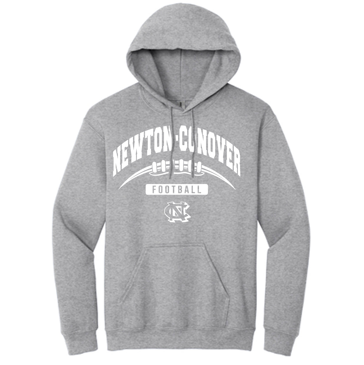 Newton Conover Football - Heavyweight Hoodie