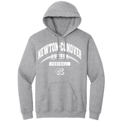 Newton Conover Football - Heavyweight Hoodie
