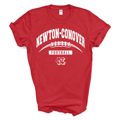 Newton Conover Football  - Short Sleeve Tee