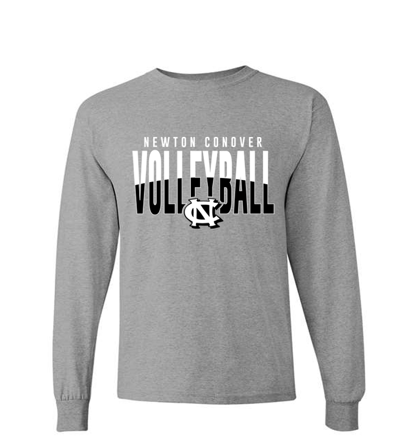 Newton Conover Volleyball - Long Sleeve Tee