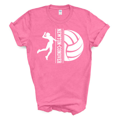 Newton Conover Volleyball - Short Sleeve Tee