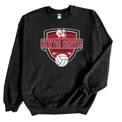 Newton Conover Volleyball Team - Crewneck Sweatshirt