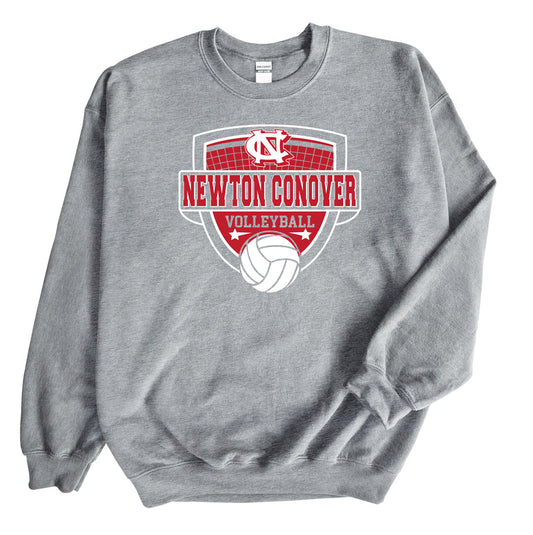 Newton Conover Volleyball Team - Crewneck Sweatshirt