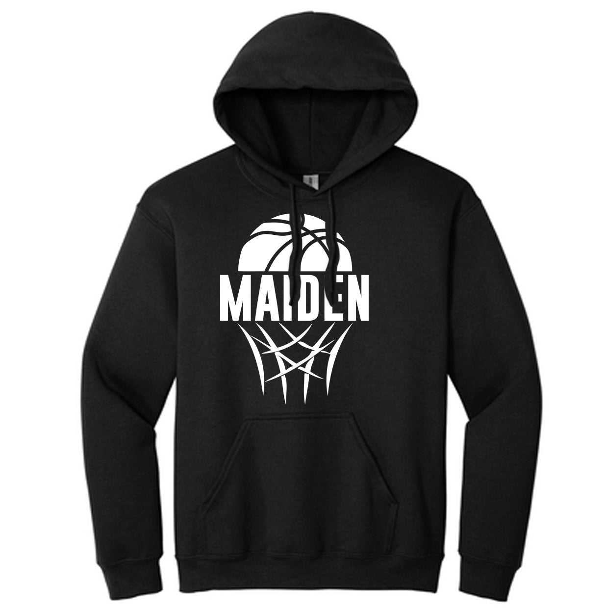 Maiden Basketball Net - Heavyweight Hoodie