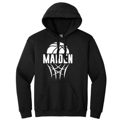Maiden Basketball Net - Heavyweight Hoodie