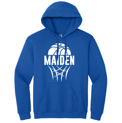Maiden Basketball Net - Heavyweight Hoodie
