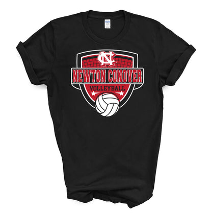 Newton Conover Volleyball Team - Short Sleeve Tee