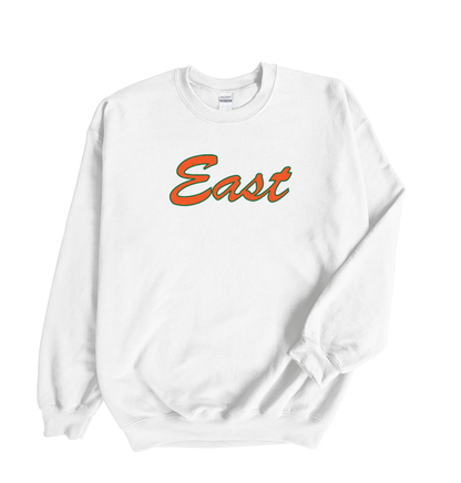 East Lincoln Cursive - Crewneck Sweatshirt
