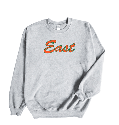 East Lincoln Cursive - Crewneck Sweatshirt