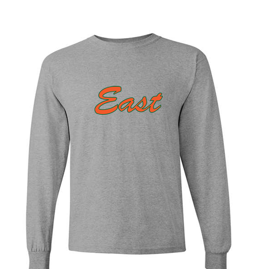 East Lincoln Cursive - Long Sleeve Tee