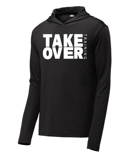Take Over Training - YOUTH Performance Long Sleeve Hooded Tee