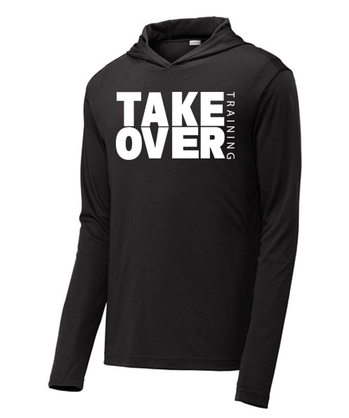 Take Over Training - YOUTH Performance Long Sleeve Hooded Tee
