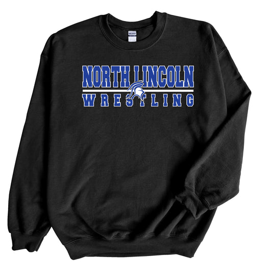 North Lincoln Wrestling - Crewneck Sweatshirt