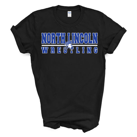 North Lincoln Wrestling - PERSONALIZED Short Sleeve Tee