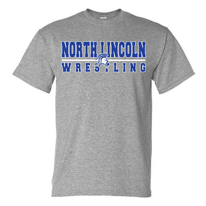 North Lincoln Wrestling - PERSONALIZED Short Sleeve Tee
