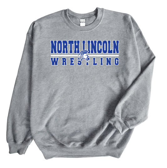 North Lincoln Wrestling - YOUTH Crewneck Sweatshirt