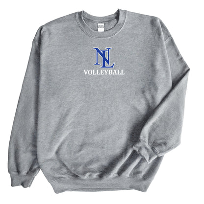North Lincoln Volleyball Logo - Crewneck Sweatshirt