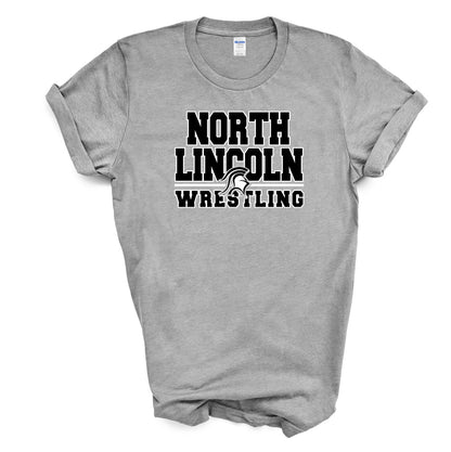 North Lincoln Wrestling B - Short Sleeve Tee