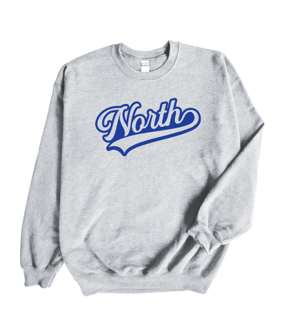 North Cursive - Crewneck Sweatshirt