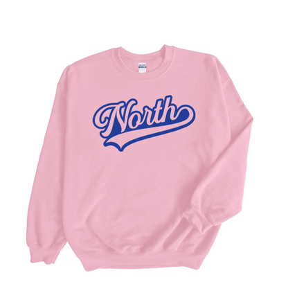 North Cursive - Crewneck Sweatshirt