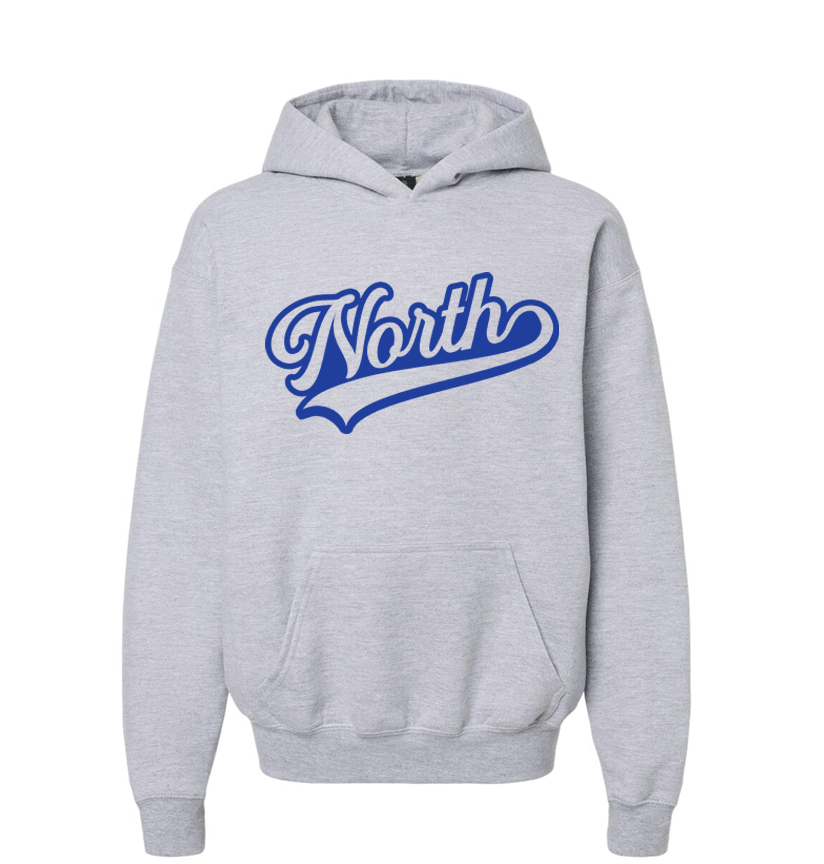 North Cursive - Heavyweight Hoodie