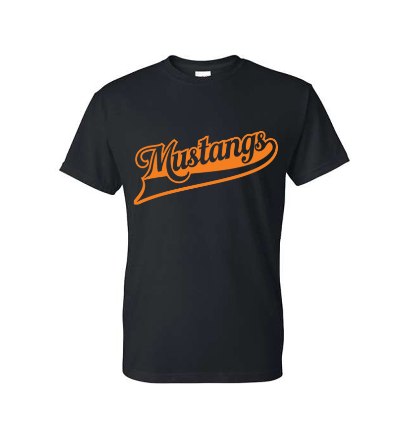 East Lincoln Mustangs - Short Sleeve Tee