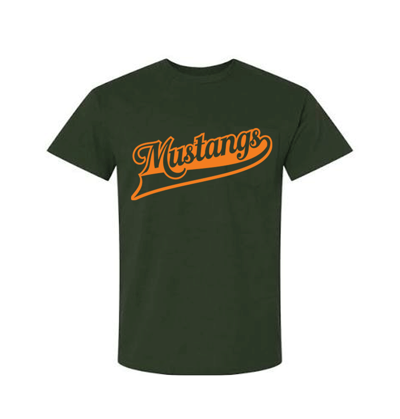 East Lincoln Mustangs - Short Sleeve Tee