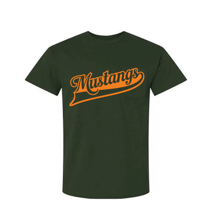 East Lincoln Mustangs - Short Sleeve Tee