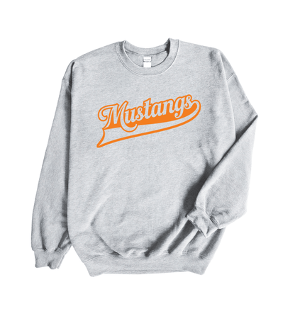 East Lincoln Mustangs - Crewneck Sweatshirt