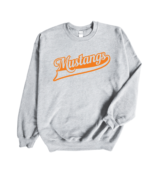 East Lincoln Mustangs - Crewneck Sweatshirt