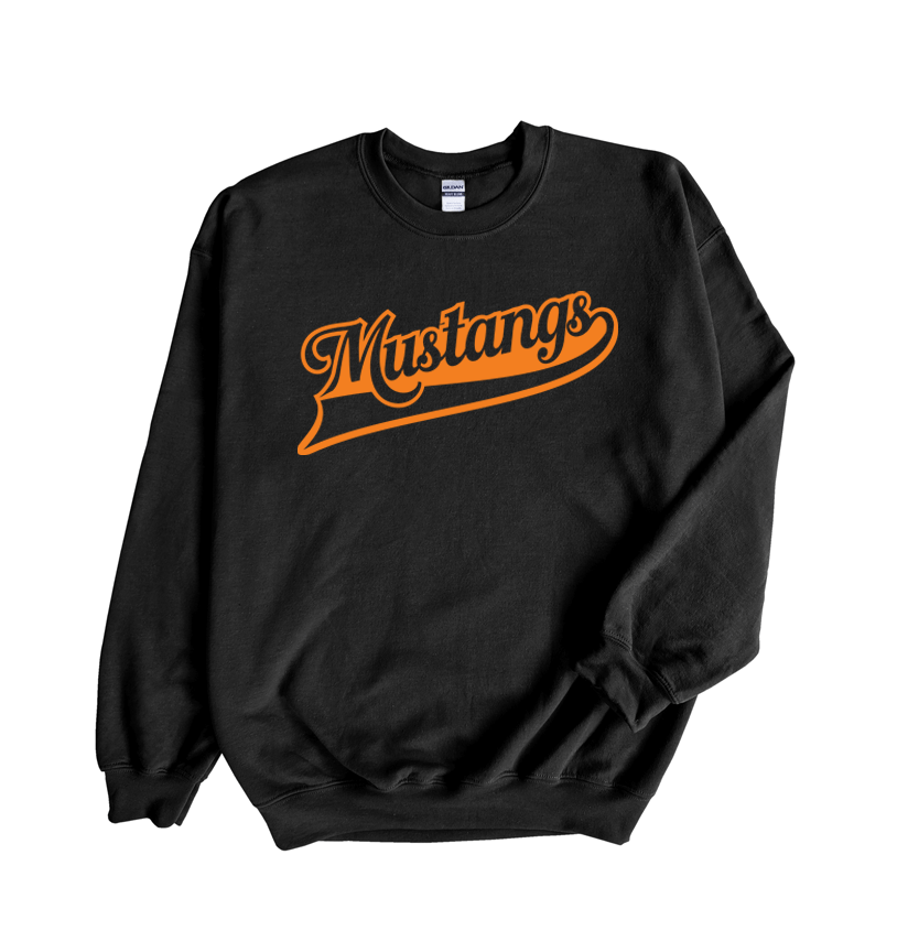 East Lincoln Mustangs - Crewneck Sweatshirt