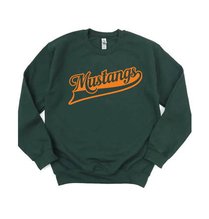 East Lincoln Mustangs - Crewneck Sweatshirt