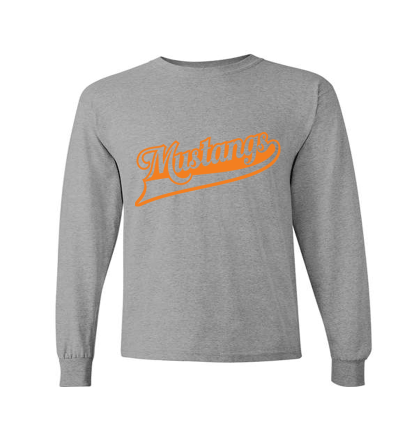 East Lincoln Mustangs - Long Sleeve Tee