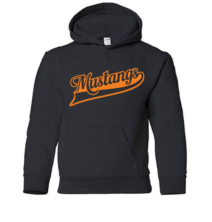 East Lincoln Mustangs - Heavyweight Hoodie