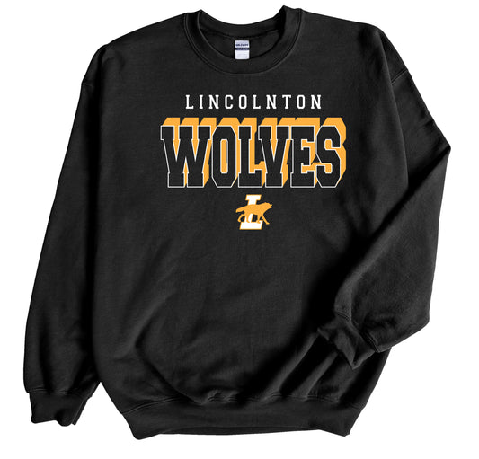 Lincolnton Outline - Crewneck Sweatshirt
