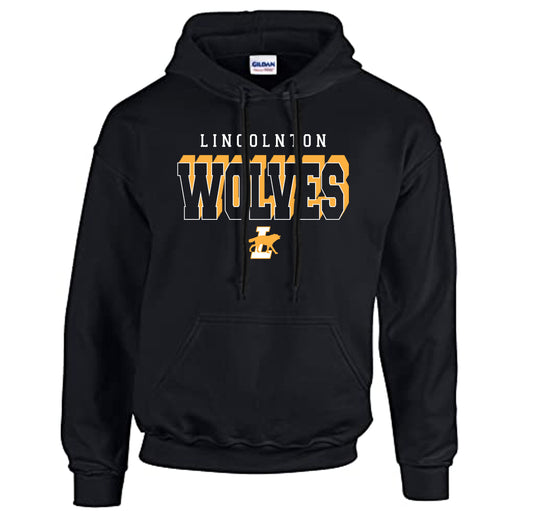 Lincolnton  Outline  - Heavyweight Hoodie