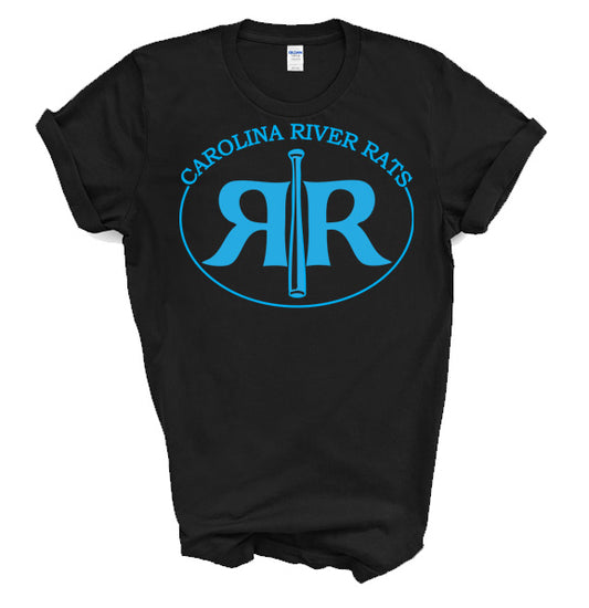 Carolina River Rats Oval Design - YOUTH Short Sleeve Tee