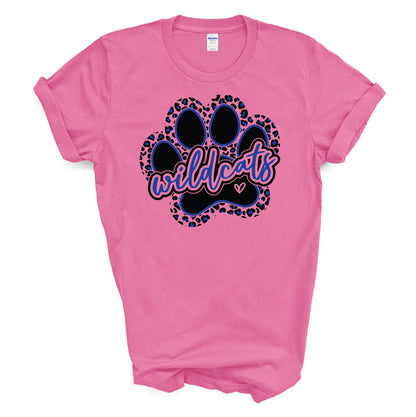 Maiden Middle Cheer Paw - Short Sleeve Tee