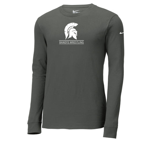 Bandys Trojan - Nike Core Cotton Long Sleeve Tee
