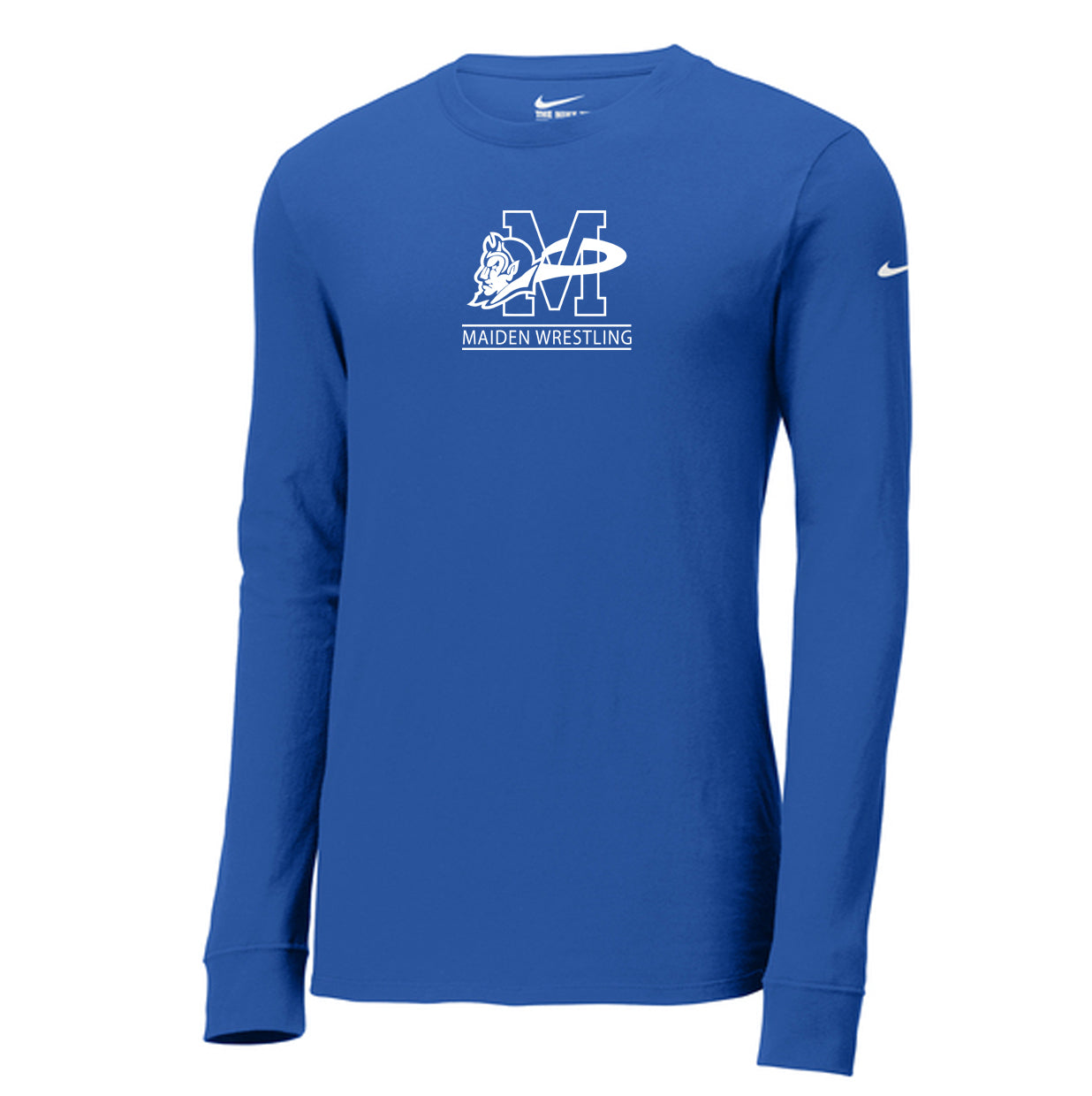 Maiden Wrestling - Nike Core Cotton Long Sleeve Tee