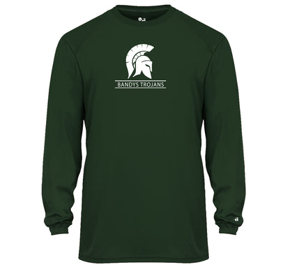 Bandys Trojans - Performance Long Sleeve Tee