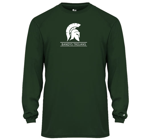 Bandys Trojans - Performance Long Sleeve Tee