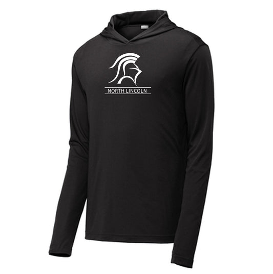 North Lincoln Knights - Performance Long Sleeve Hooded Tee