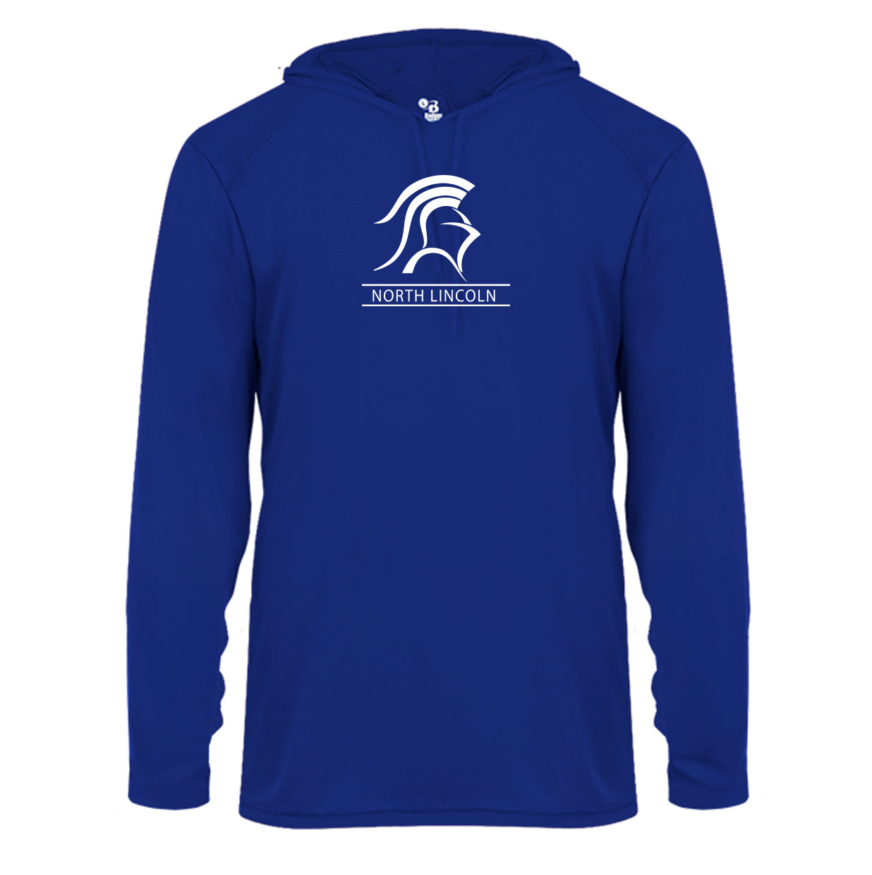 North Lincoln Knights - Performance Long Sleeve Hooded Tee