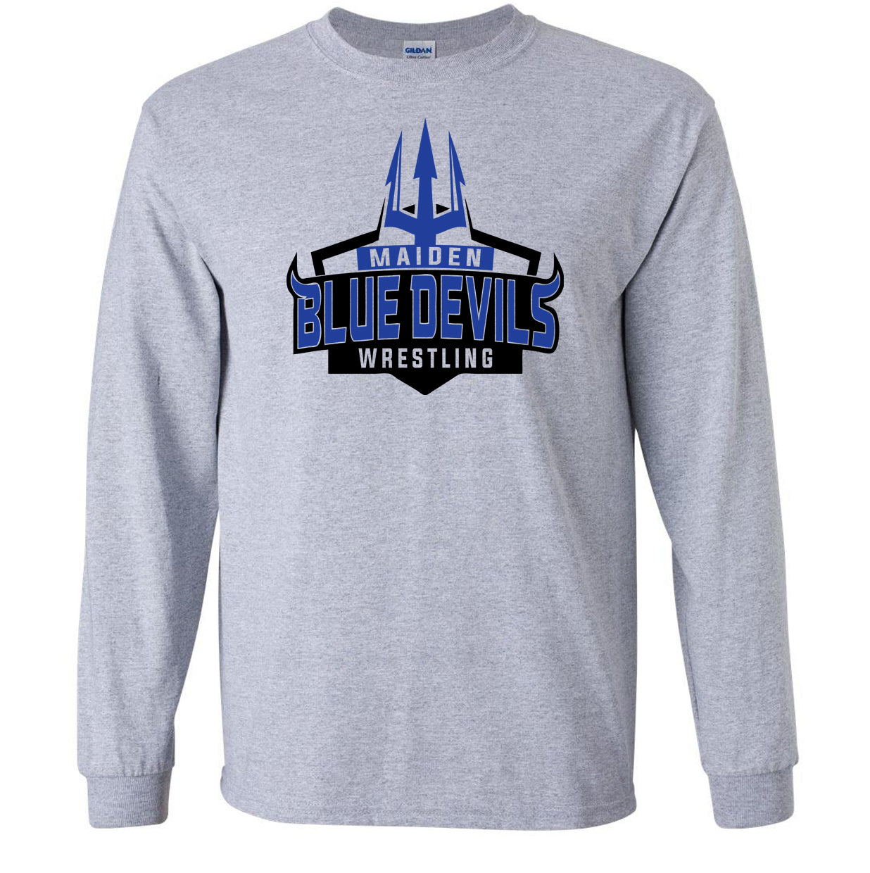 Maiden Wrestling Pitchfork - Long Sleeve Tee