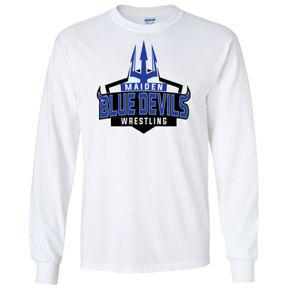 Maiden Wrestling Pitchfork - Long Sleeve Tee