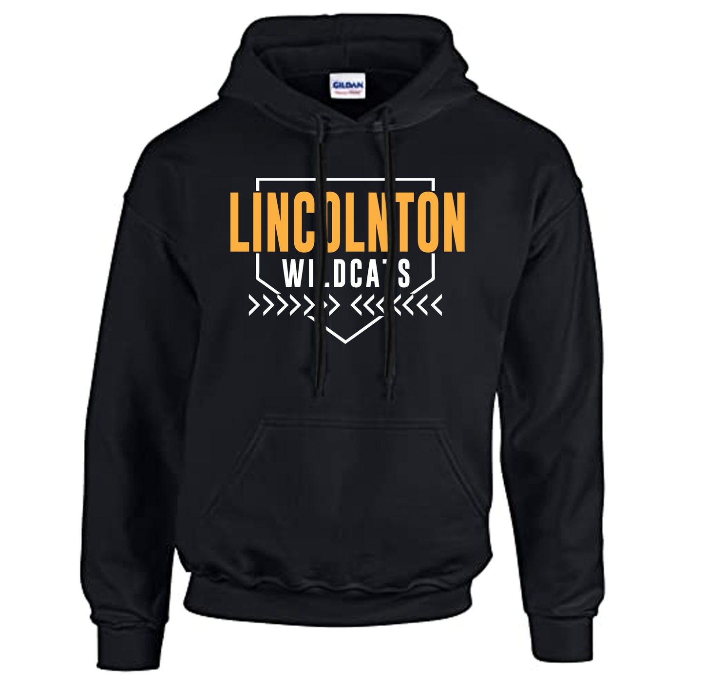 Lincolnton Wildcats Plate  - YOUTH Heavyweight Hoodie